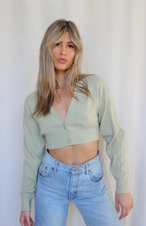 West Village Cropped Cardigan